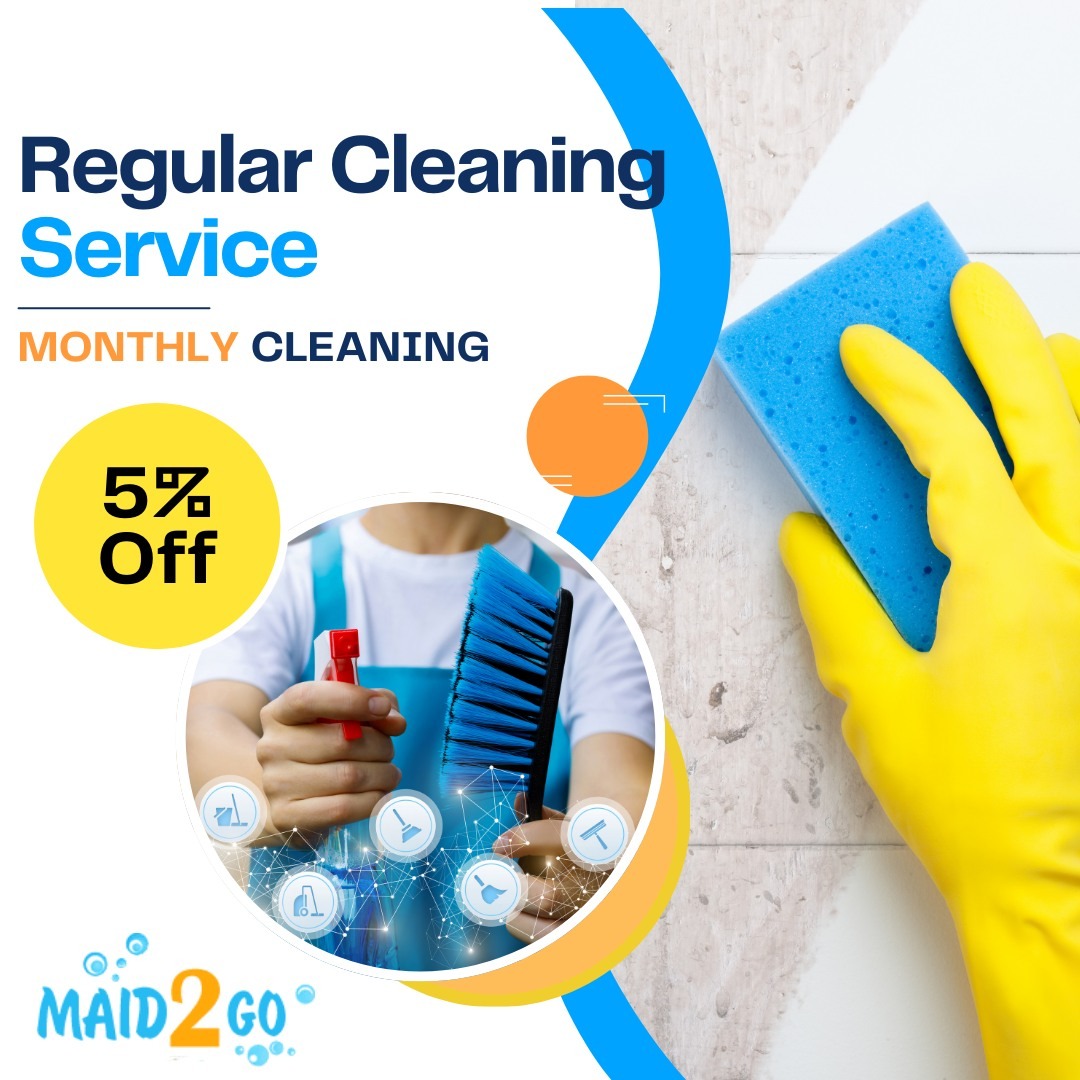 Regular Cleaning Services - Monthly