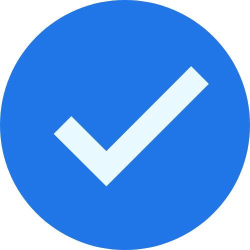 Check icon blue v3