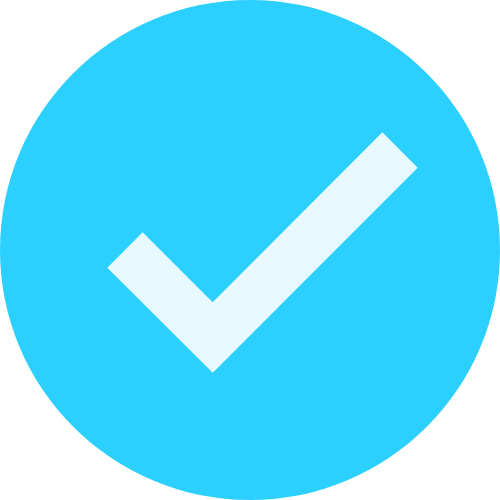 Check icon blue v2